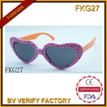 Gafas de sol de forma simple amor para los niños (FKG27)